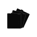 Ideastream Consumer Products A-Z CD File folder Guides, 5w x 5-3/4h, Black VZ01176